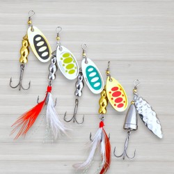 Набір блешень обертових Weida, 5шт/уп, 5,5г